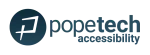 Popetech Accessibility Logo